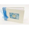 Badaboum Livre D'Or Coeur Raphia Turquoise