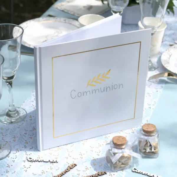 Outlet Livre D'Or Communion Enfant Theme Communion