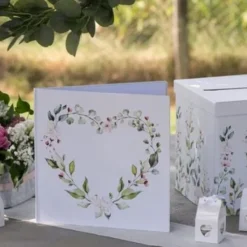 Badaboum Livre D'Or Mariage Coeur Vegetal