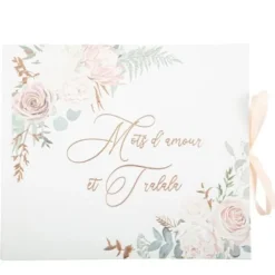 Badaboum Livre D'Or Vegetal Peony Rose Gold
