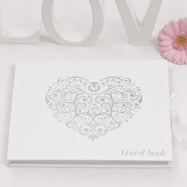 Badaboum Livre D'Or Vintage Romance Avec Coeur