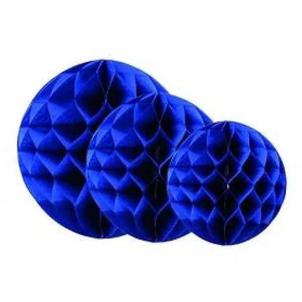 Badaboum Lot De 3 Boules Alv Ol Es Bleu Marine