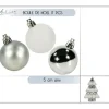 Badaboum Lot De 17 Boules Argent/Blanc
