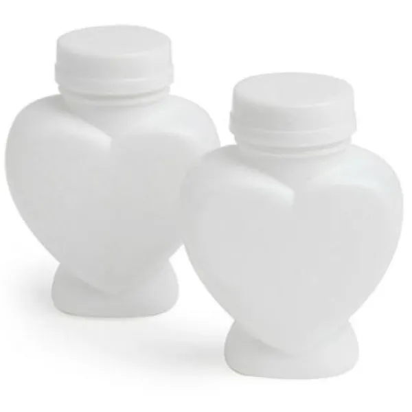 Badaboum Lot De 6 Bouteilles De Bulles De Savon Forme De Coeur