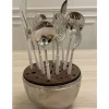 Best M Nag Re Plastique R Utilisable Gourmet Argent X 24 Pi Ces Theme Eco-Responsable