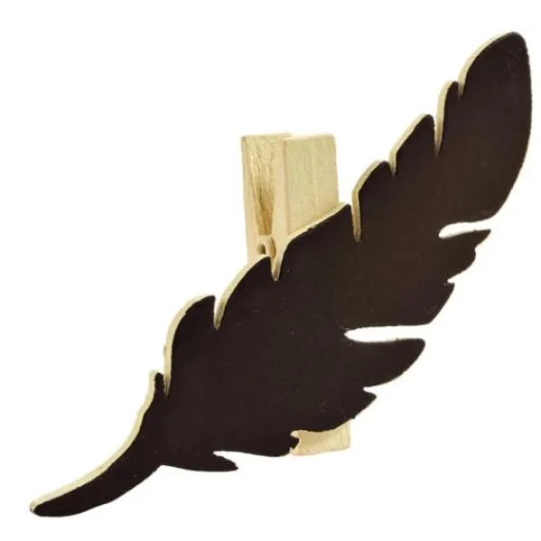 Badaboum Marque Place Ardoise Plume X 6 Pi Ces