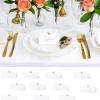 Badaboum Marque Place Blanc Avec Coeur Rose Gold X 10 Pi Ces