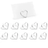 Badaboum Marque Place Clipse Coeur Argent Chrome X 10 Pi Ces