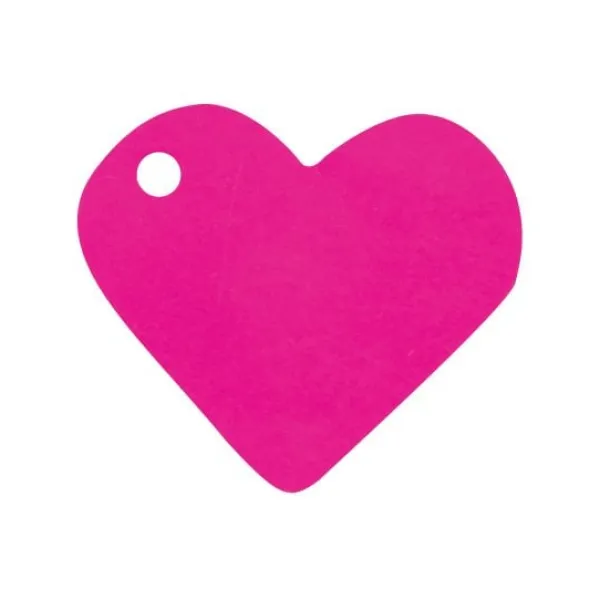 Badaboum Marque Place Coeur Fuchsia X10