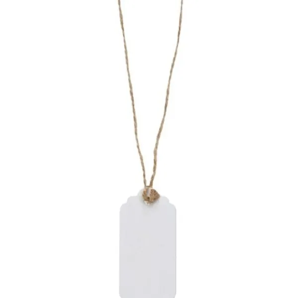 Badaboum Marque Place Etiquette En Bois Blanc X6 Pi Ces