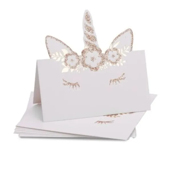 Hot Marque Place Licorne Paillet X 8 Pi Ces Theme Licorne