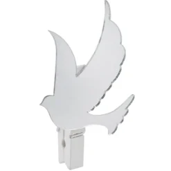Marque Place Miroir Colombe Sur Pince X 6 Pi Ces Theme Colombe