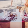 Badaboum Marque Table Vegetal Rose Gold X 10 Pi Ces