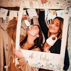 New Maxi Cadre Photobooth Oh Baby Theme D Co Baby Shower