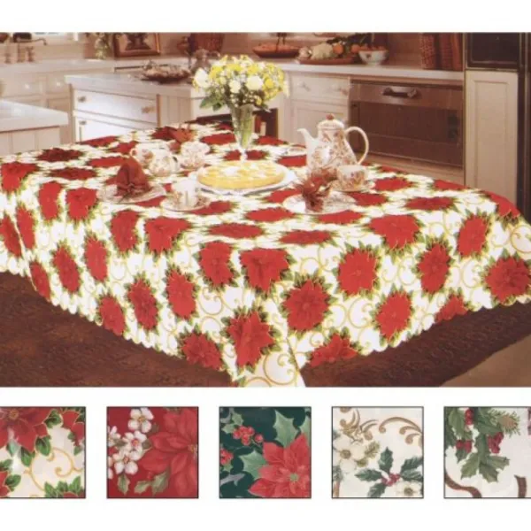 Badaboum Nappe De Noel En Tissu 150X220Cm Hot