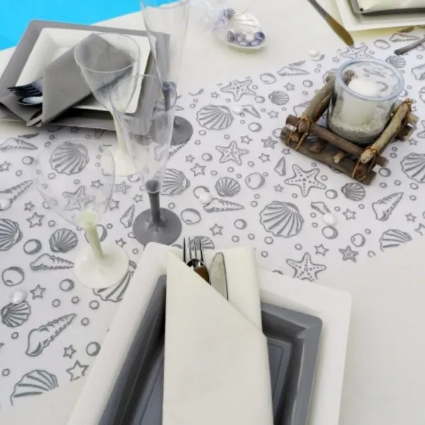 Badaboum Nappe De Noel En Voie Seche En Rouleau De 25 M Tres Discount