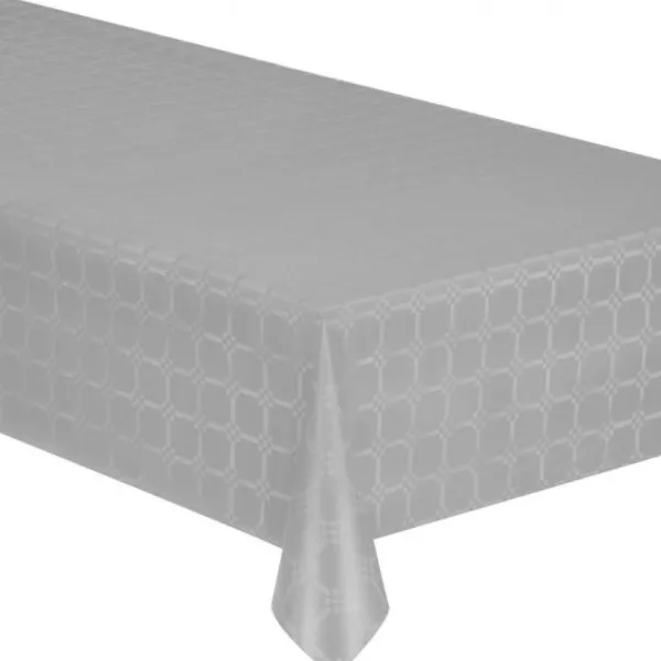 Badaboum Nappe En Papier Damass Grise 25 M Tres X 1.18 M Hot