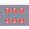 Badaboum Nappe En Plastique Rectangulaire Theme Marin Outlet
