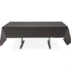 Badaboum Nappe En Tissu Intiss Noire Rectangle 3M X 150Cm