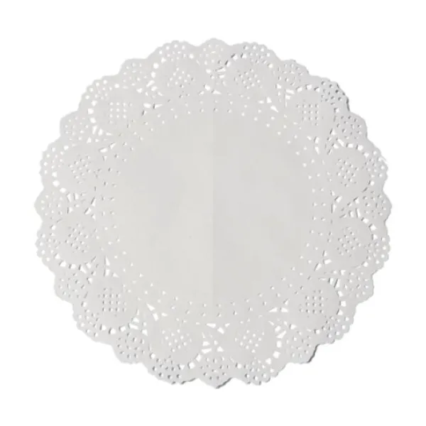 New Napperon En Dentelle Blanc 26Cm X 6 Pi Ces Theme Dentelle