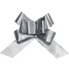 Badaboum Noeud Automatique Hologramme Argent X 5 Pi Ces Hot