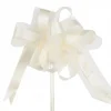 Badaboum Noeud En Tulle Ecru 50Cm X2 Clearance
