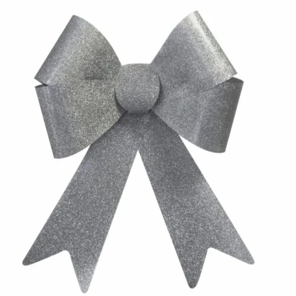 Badaboum Noeud G Ant Paillet De Noel Argent 50Cm Sale