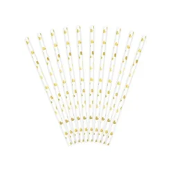 Badaboum Paille Candy Bar Avec Coeurs Dor S X 10 Pi Ces