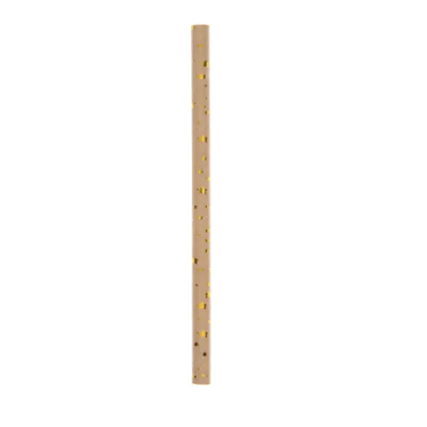 Pailles En Carton Joyeux Anniversaire Kraft X20 Pi Ces Theme Joyeux Anniversaire