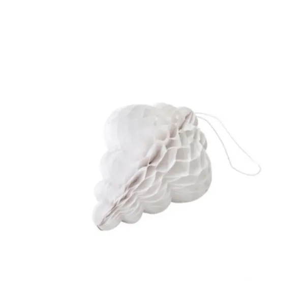 Badaboum Pampille En Papier Rouge Et Blanc Pour Sapin De Noel X 8 Online