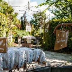 Badaboum Pancarte A Suspendre Just Married Kraft