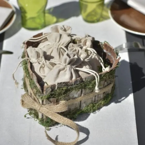 Badaboum Panier P Tales Coeur Mousse Vegetal