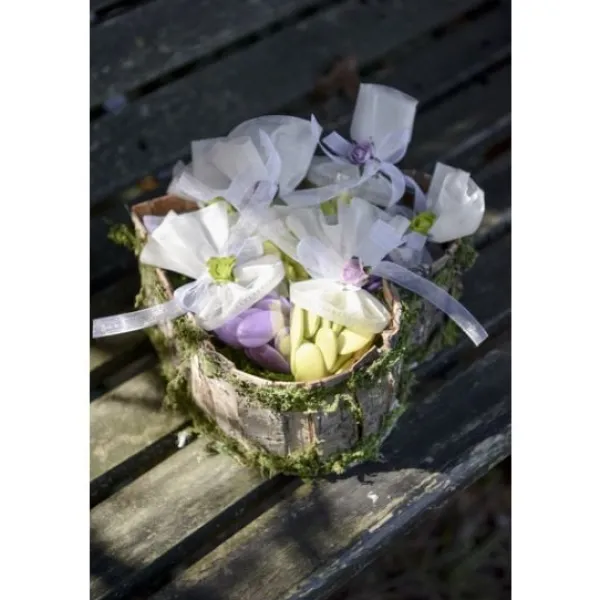 Badaboum Panier P Tales Coeur Mousse Vegetal
