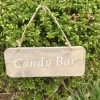 Badaboum Panneau Bois Suspendre Candy Bar