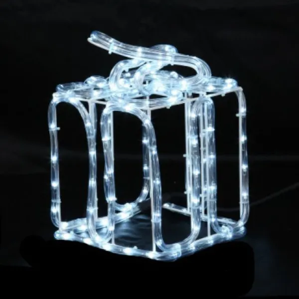 Badaboum Paquet Cadeau Lumineux Solaire 144 Led Blanc Froid Online