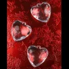 Badaboum Pendentif Transparent En Forme De Coeur X 5 Pi Ces
