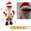 Badaboum Pere Noel Automate Musical Avec Cloches Et Bougie Led New