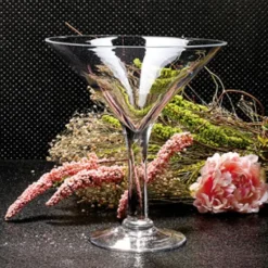 Badaboum Petit Vase Martini En Verre 26Cm