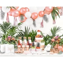Badaboum Petite Assiette En Carton Rose Gold M Tallis 18Cm X 6 Pi Ces