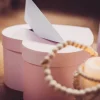Badaboum Petite Urne Mariage En Forme De Coeur Rose