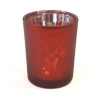 Badaboum Photophore Decor Papillon Rouge