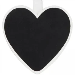 Badaboum Pince Ardoise Coeur Blanc X 6 Pi Ces