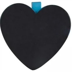 Badaboum Pince Ardoise Coeur Turquoise X 6 Pi Ces