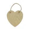 Badaboum Plaque De Porte En Bois Forme Coeur