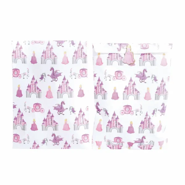 Best Pochettes Princesse X8Pcs Theme Deco Princesse