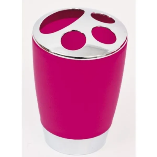 Badaboum Porte Brosse Dents Fuchsia Coeur