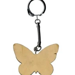 Badaboum Porte Cl Papillon En Bois A D Corer
