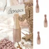 Badaboum Porte Nom Bouteille De Champagne Rose Gold X 3 Pi Ces