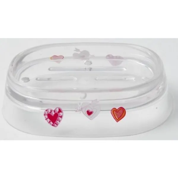 Badaboum Porte Savon Impression Coeur