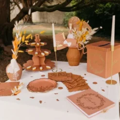 Badaboum Pr Sentoir 3 Etages Jolis Brins Terracotta